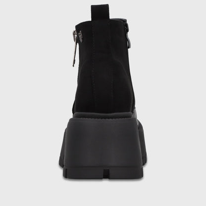 Botin Plataforma Negro Mujer 6585101