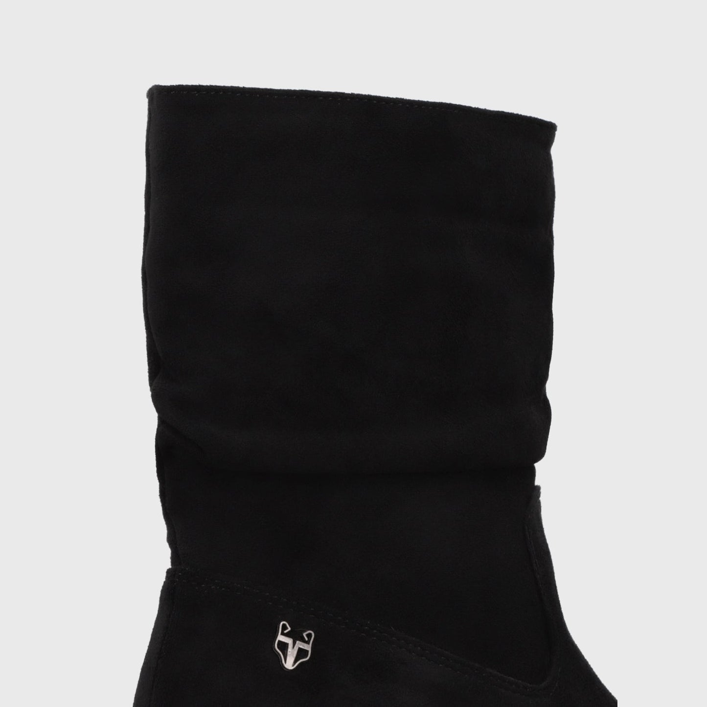 Botin Plataforma Negro Mujer 65890