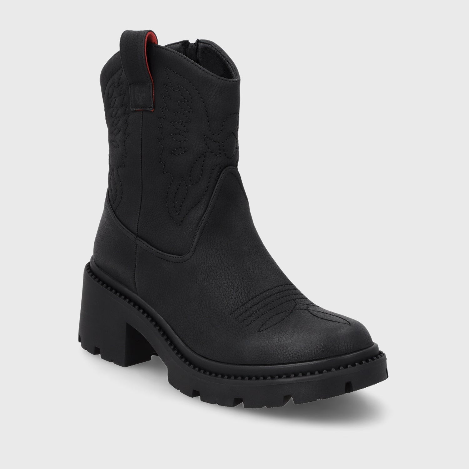 Botin Taco Negro Mujer 45745 - Gotta Perú