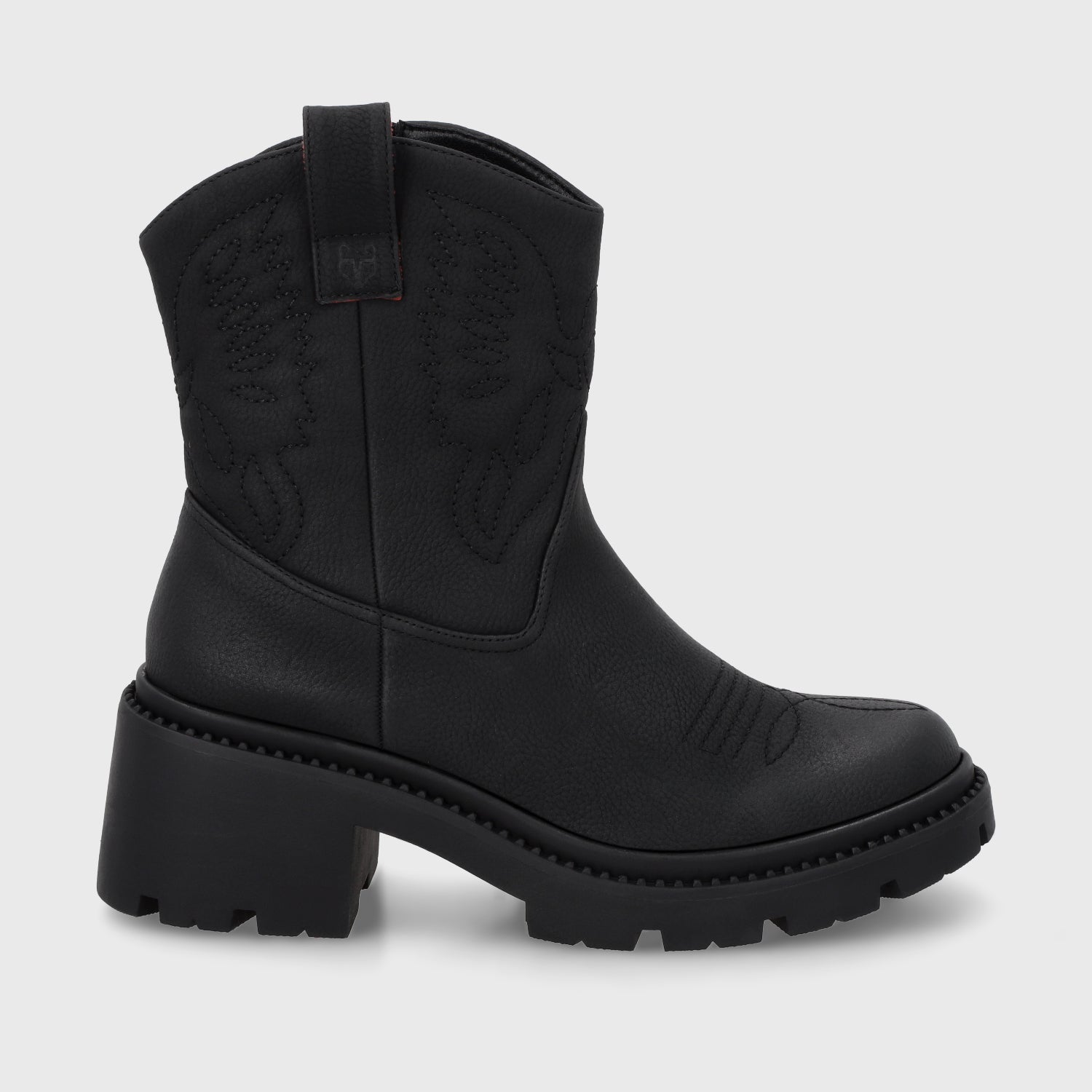Botin Taco Negro Mujer 45745 - Gotta Perú