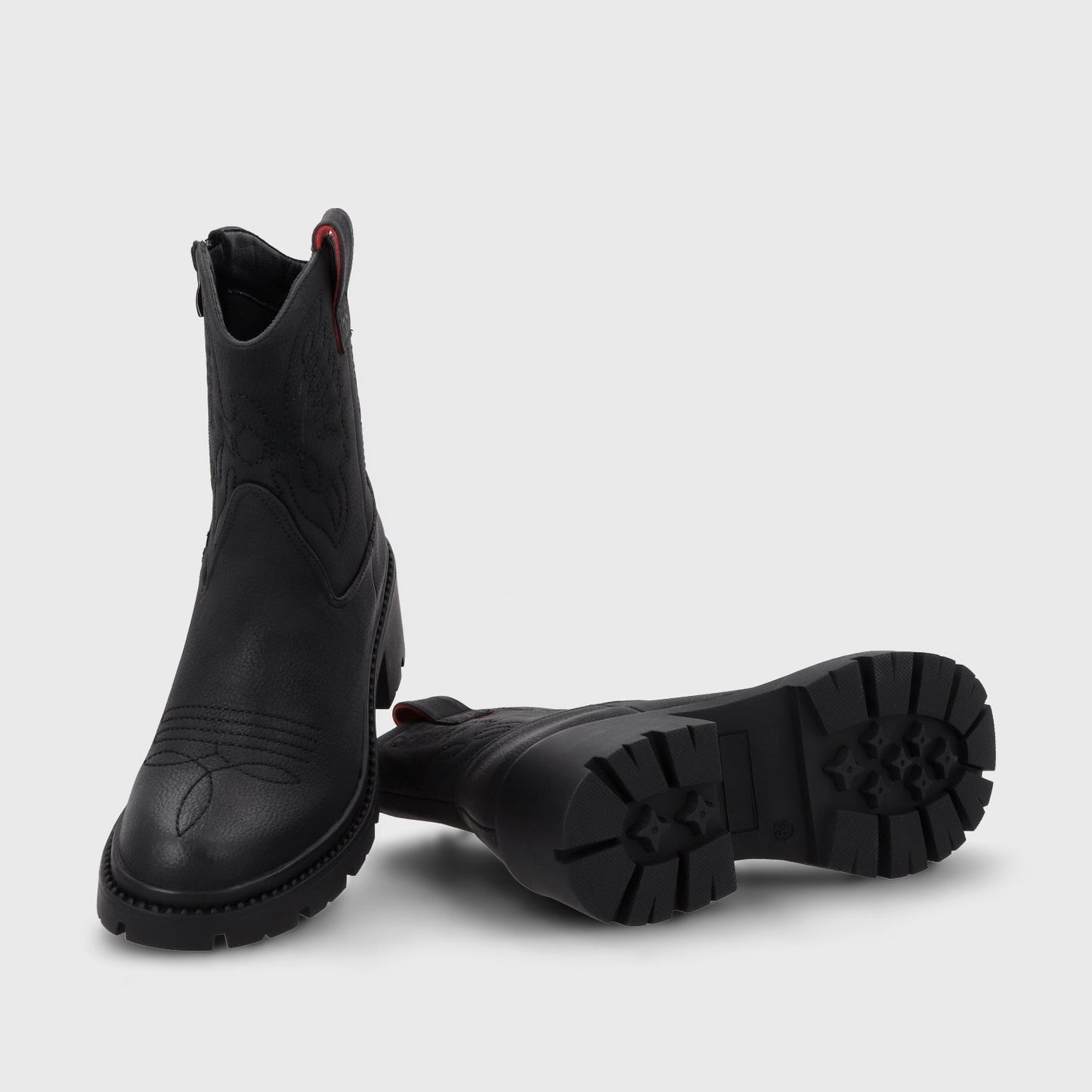 Botin Taco Negro Mujer 45745 - Gotta Perú