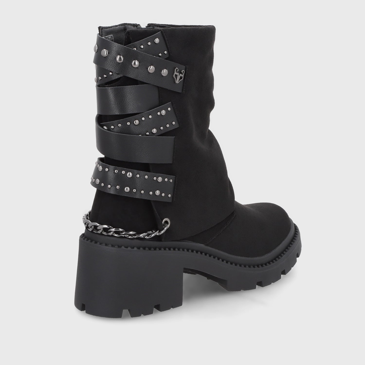 Botin Taco Negro Mujer 45746 - Gotta Perú