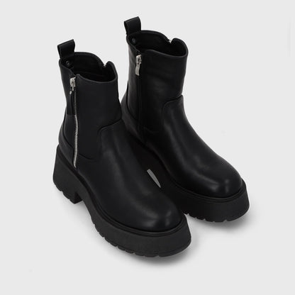 Botin Taco Negro Mujer 55270 - Gotta Perú