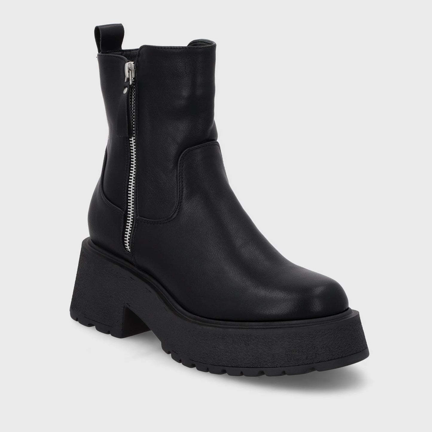 Botin Taco Negro Mujer 55270 - Gotta Perú