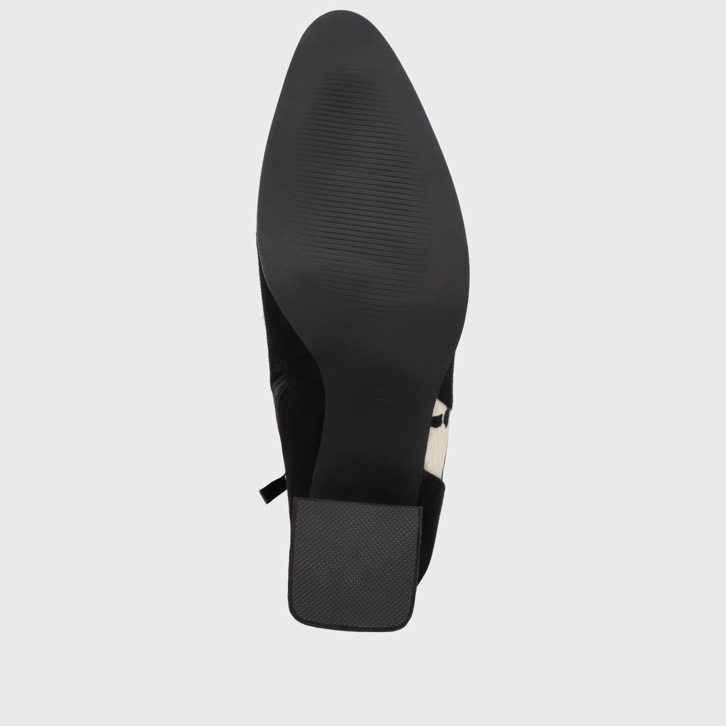 Botin Taco Negro Mujer 6590001