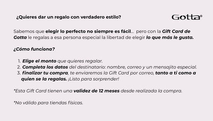 Gift Card Gotta - Gotta Perú
