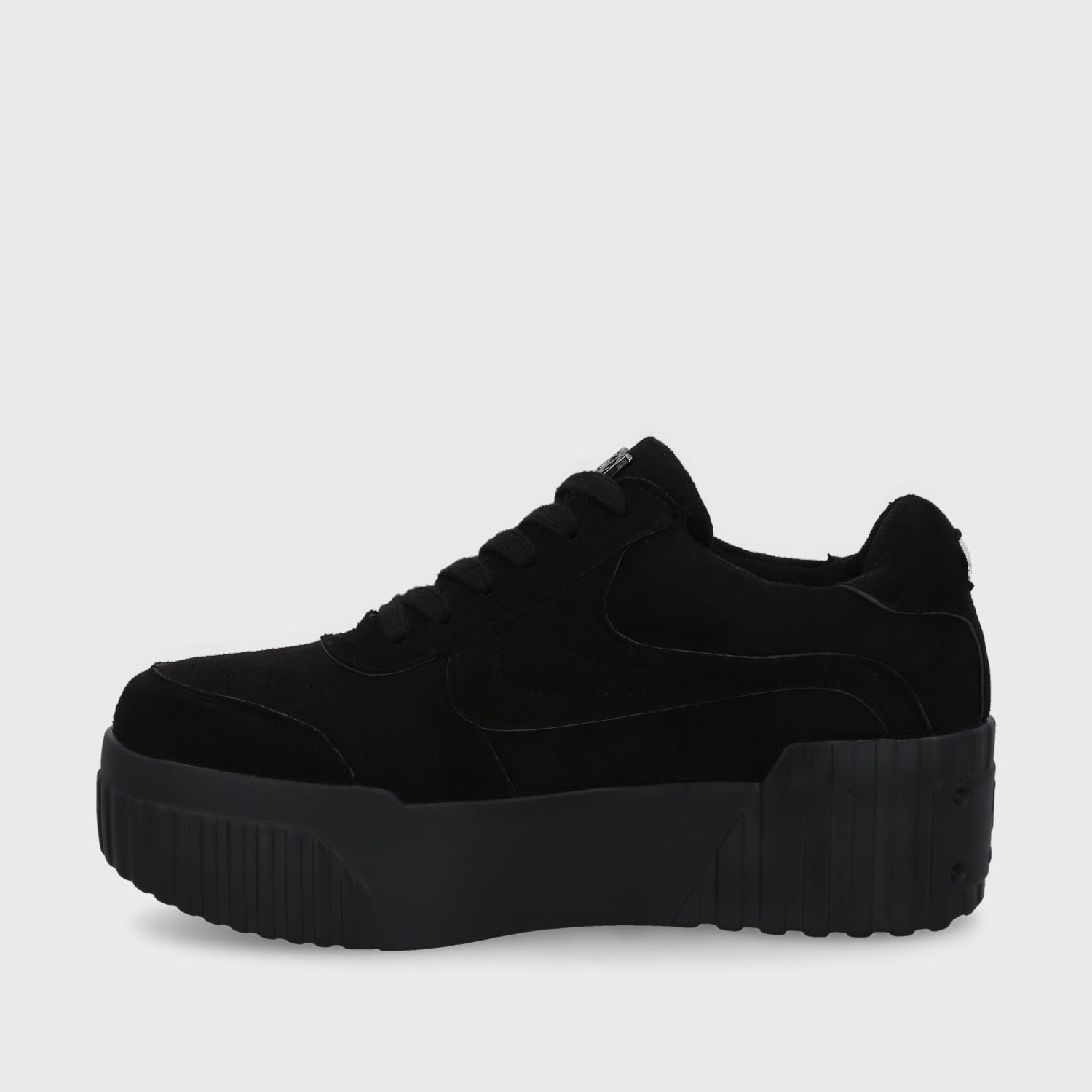 Zapatilla Negra Mujer 13142