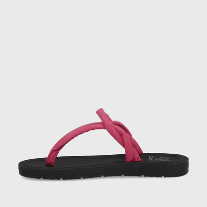 Sandalia Plana Fucsia Mujer 13254