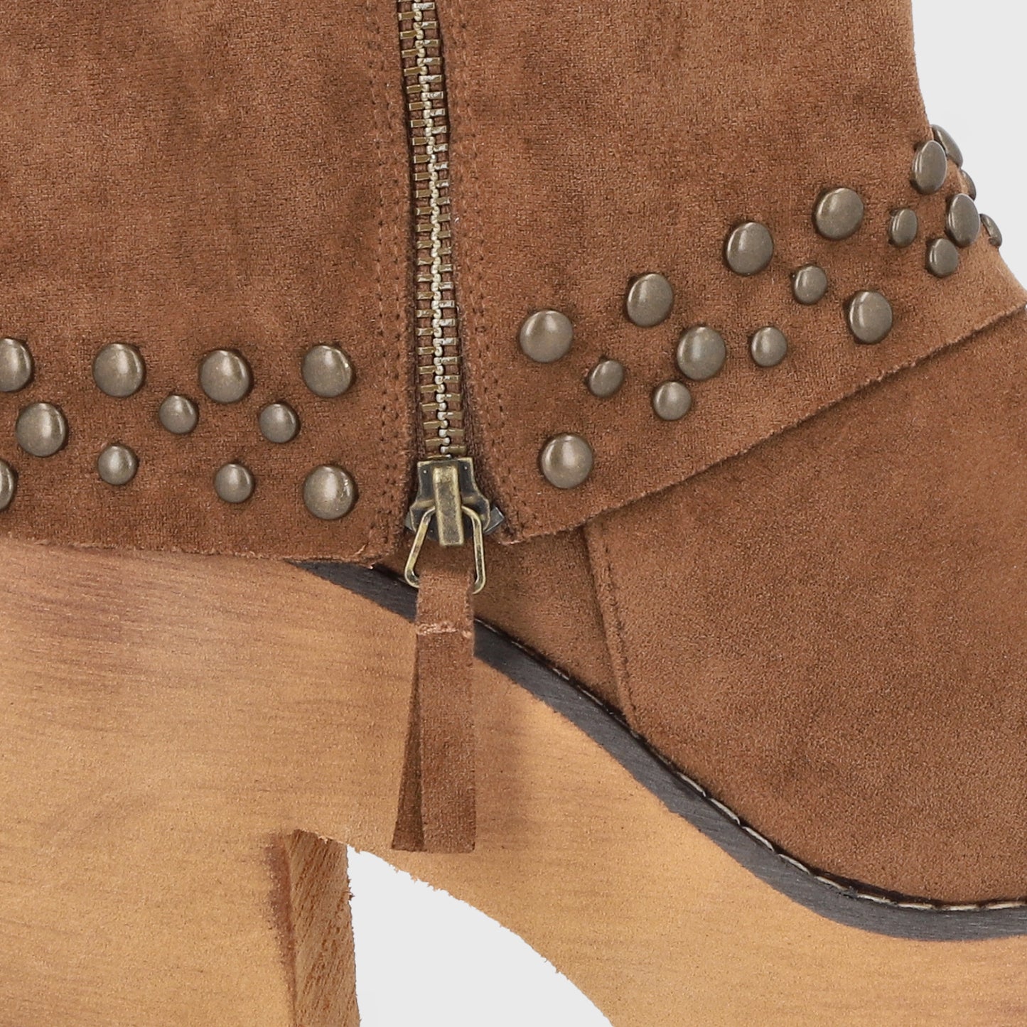 Botín Plataforma Camel Mujer 15045