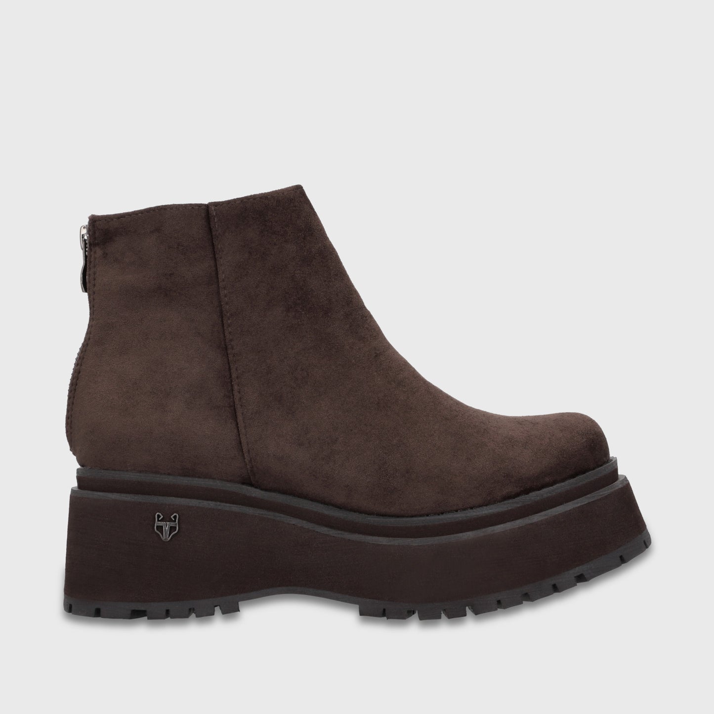 Botin Plataforma Café Mujer 15091