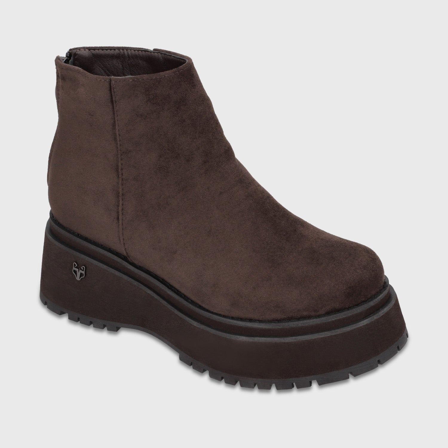 Botin Plataforma Café Mujer 15091
