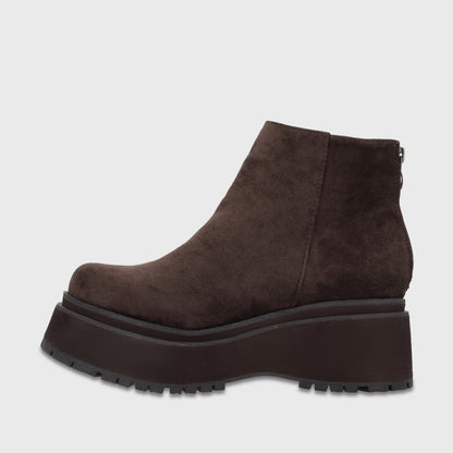 Botin Plataforma Café Mujer 15091