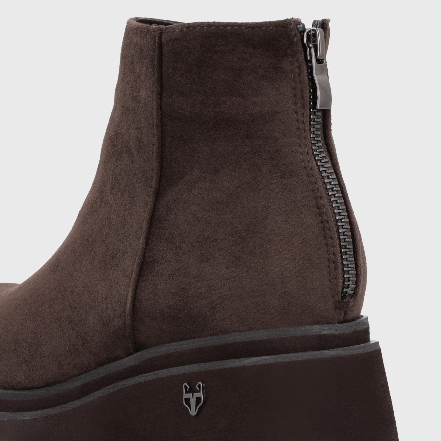 Botin Plataforma Café Mujer 15091