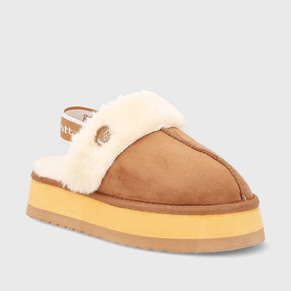 Slipper Camel Mujer 15311