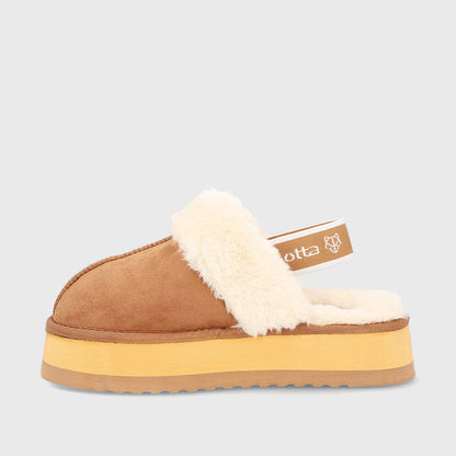 Slipper Camel Mujer 15311