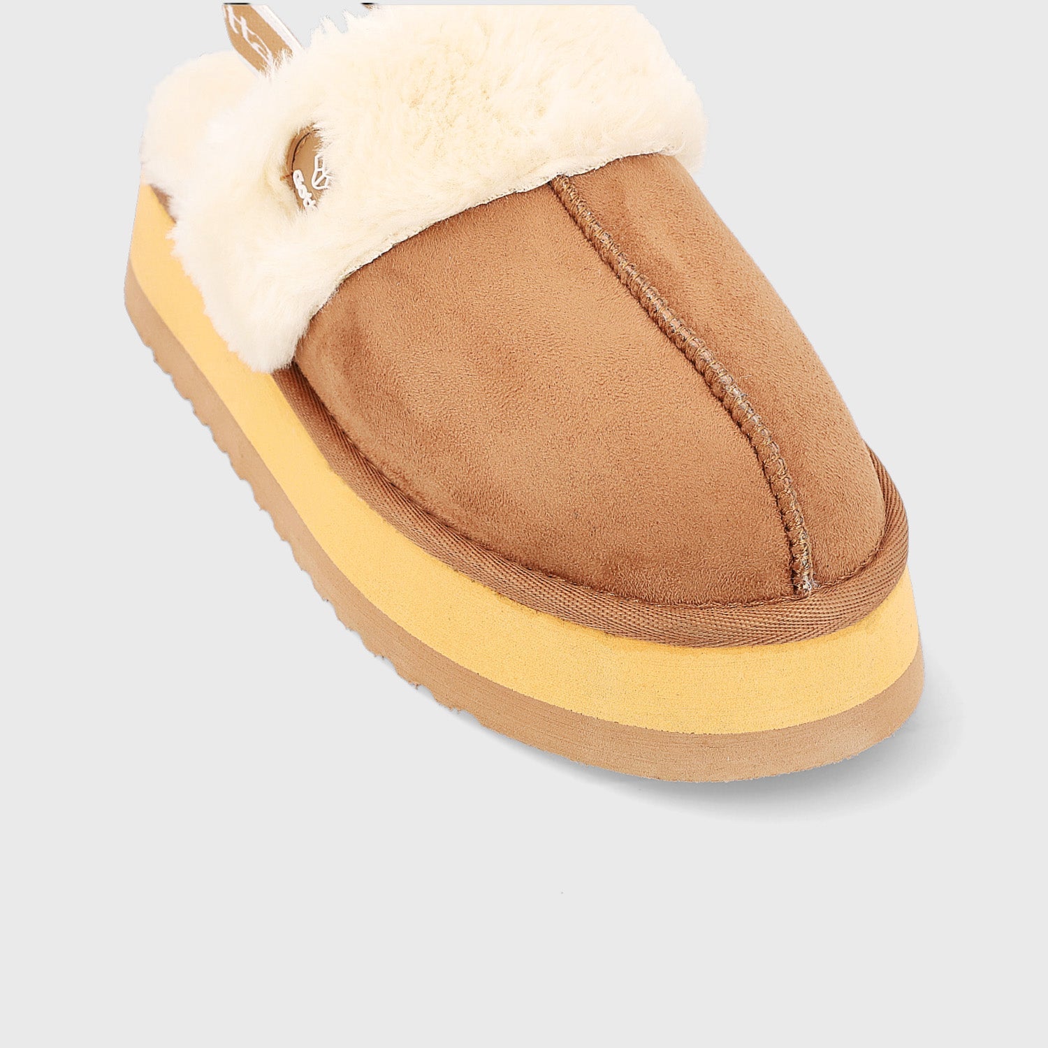 Slipper Camel Mujer 15311