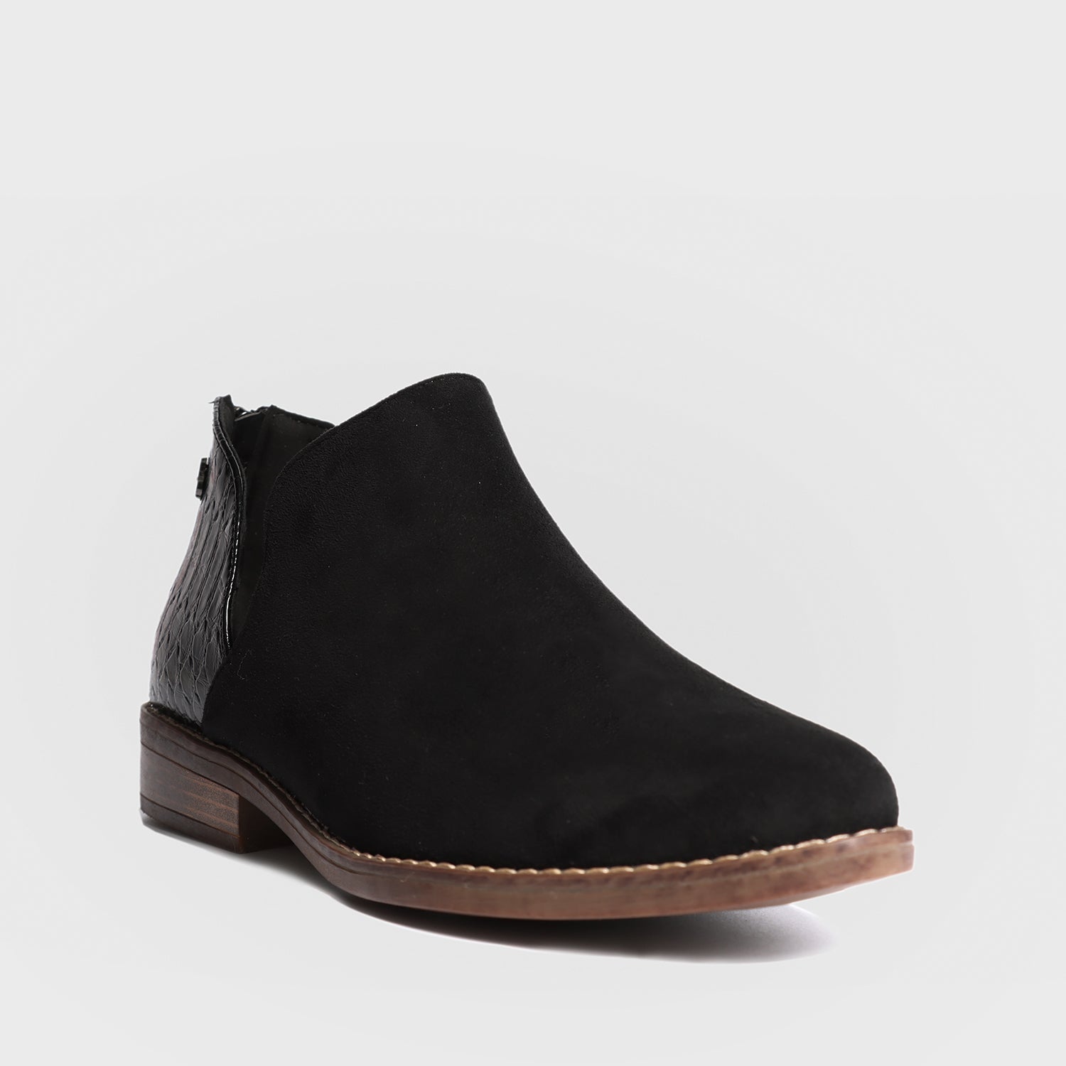 Zapato Negro Mujer 17563