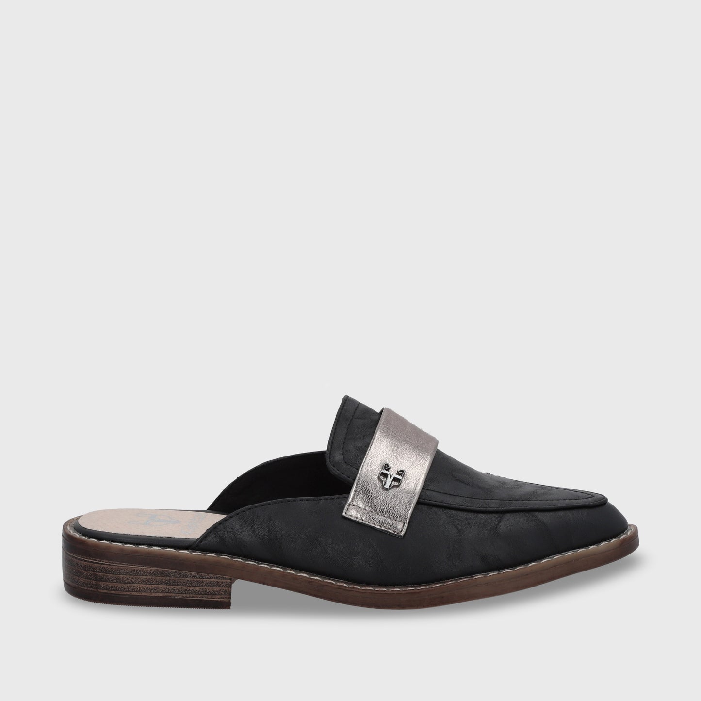 Puntilla Plana Negra Mujer 17569