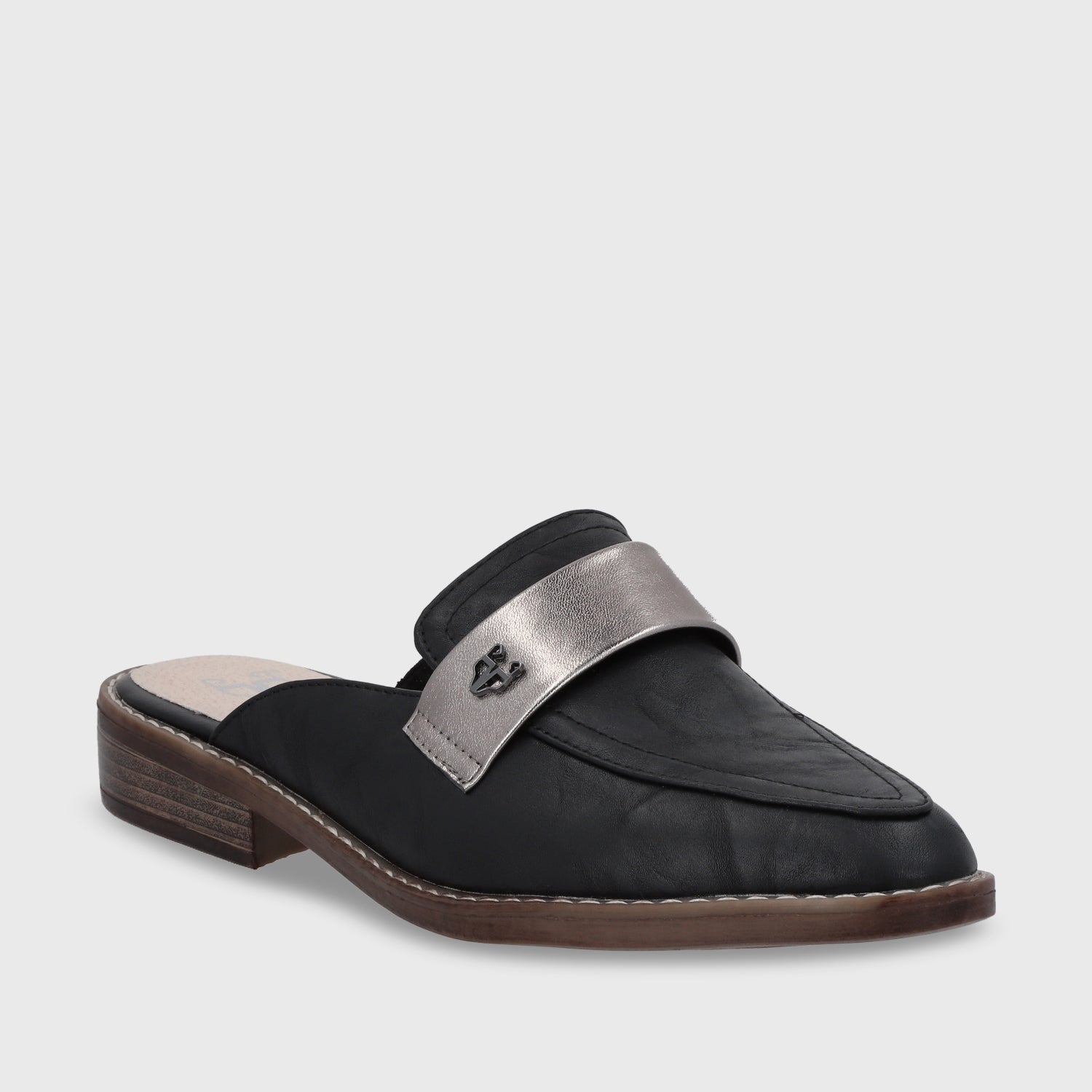Puntilla Plana Negra Mujer 17569