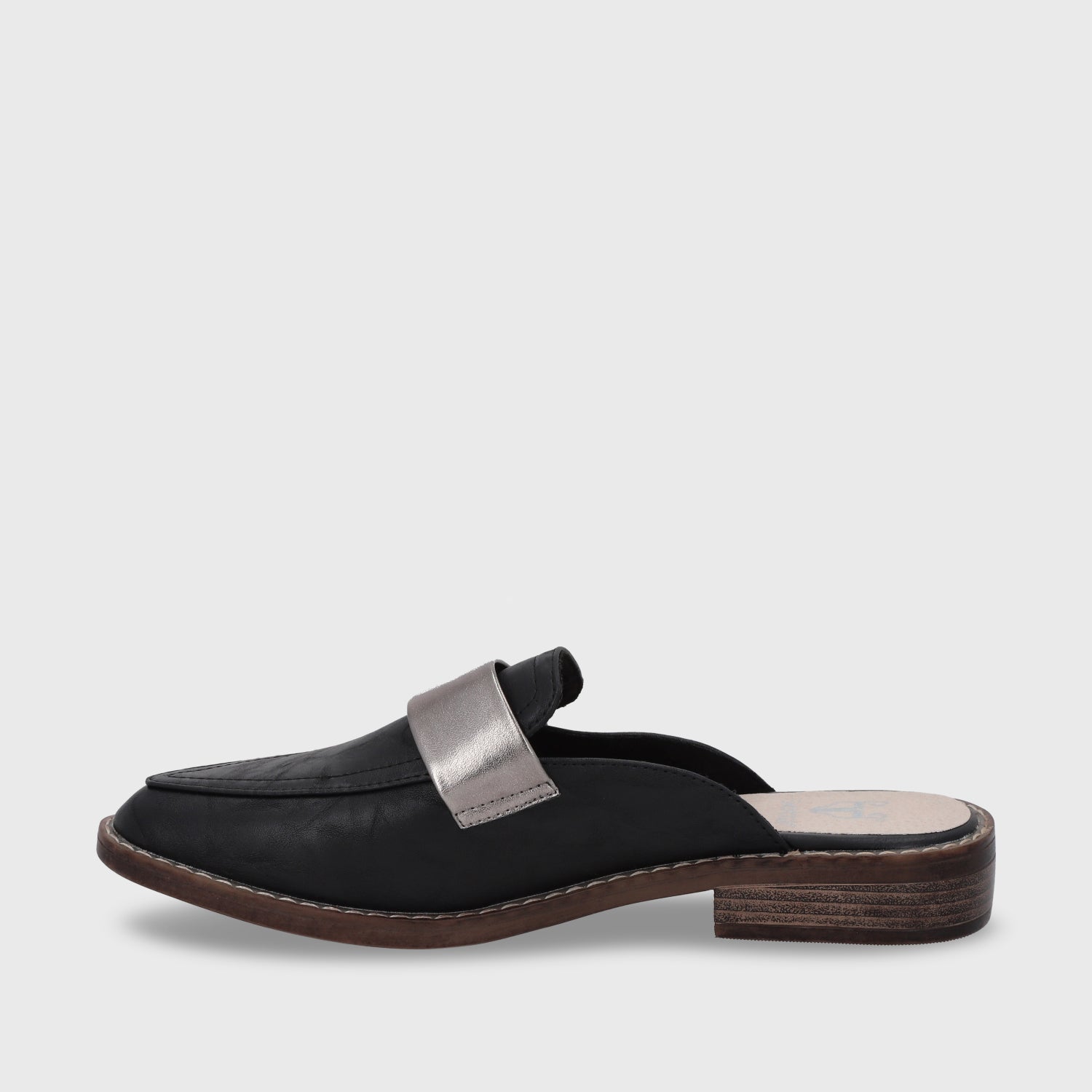 Puntilla Plana Negra Mujer 17569