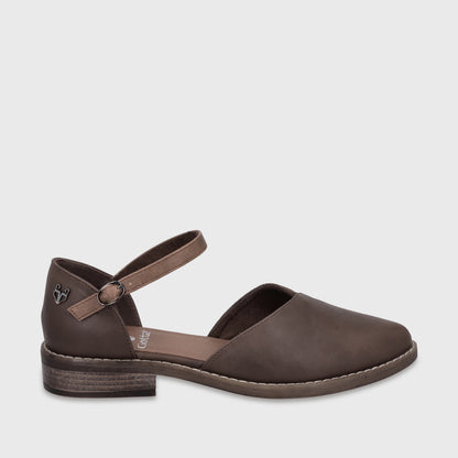 Zapato Café Mujer 17578