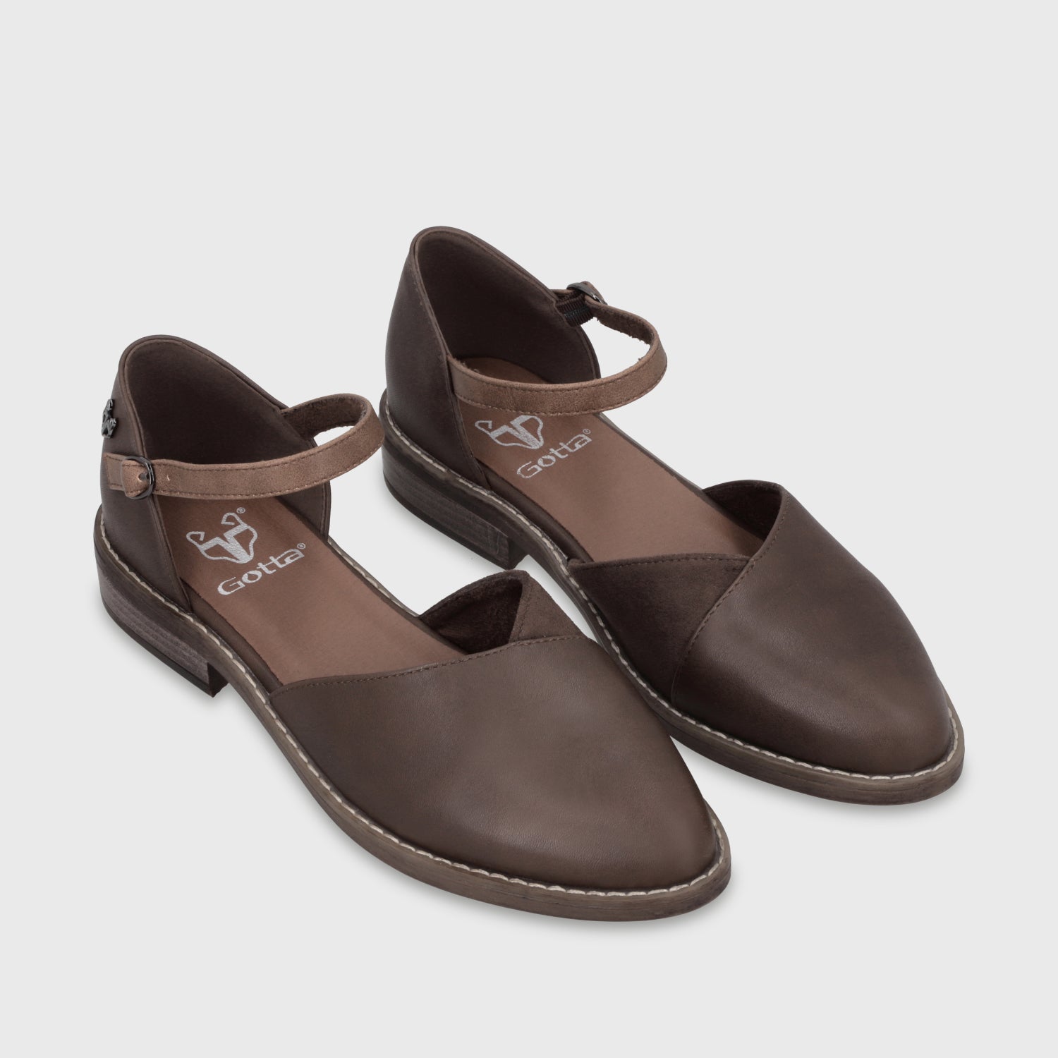 Zapato Café Mujer 17578