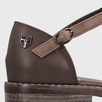 Zapato Café Mujer 17578