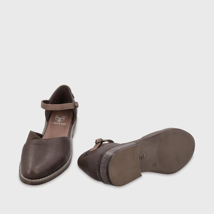 Zapato Café Mujer 17578