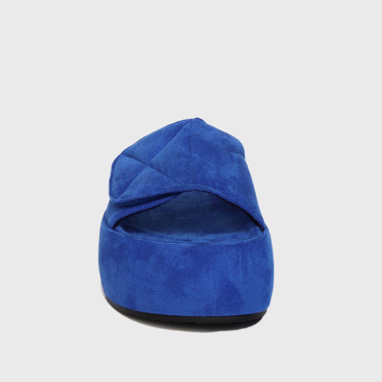 Sandalia Plataforma Azul Mujer 25520