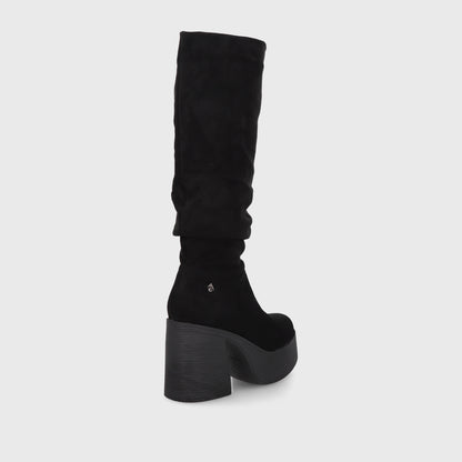 Bota Negra Mujer 25632