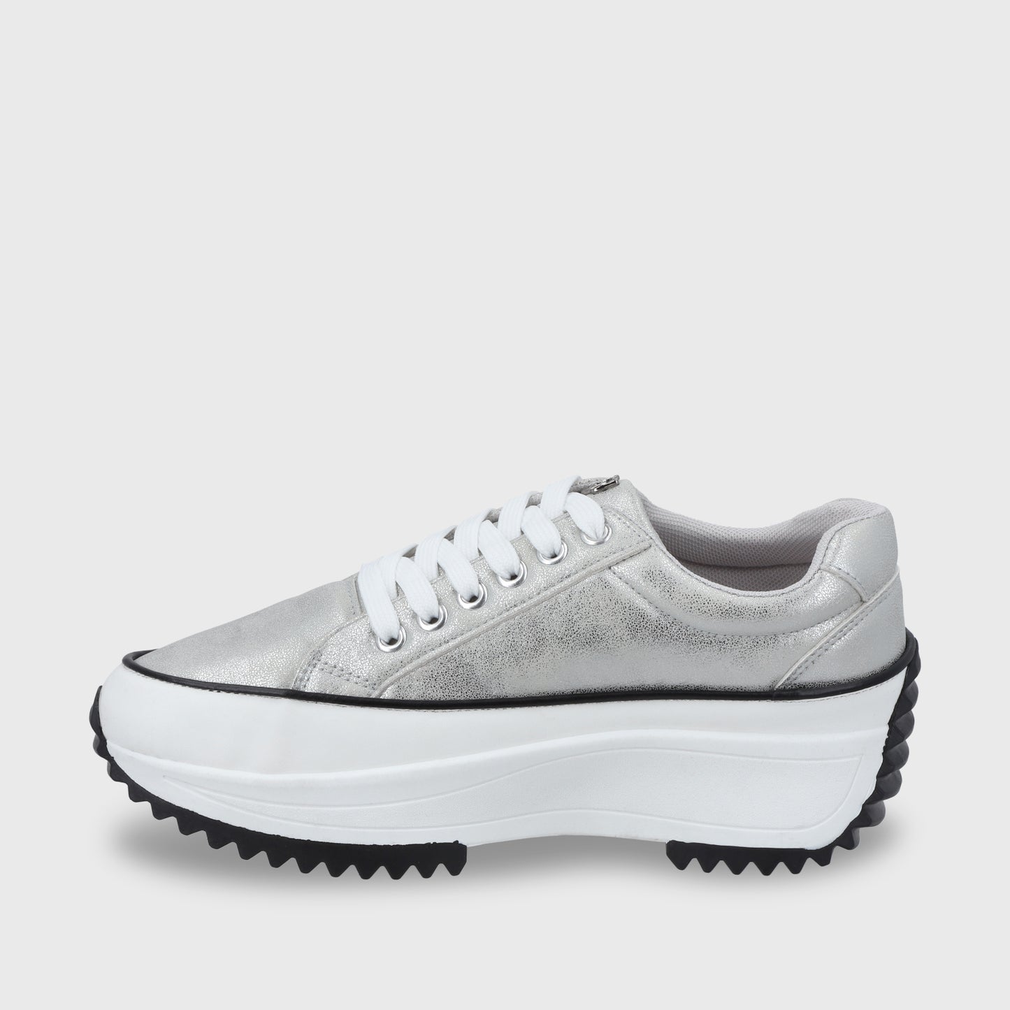 Zapatilla Plateada Mujer 25970