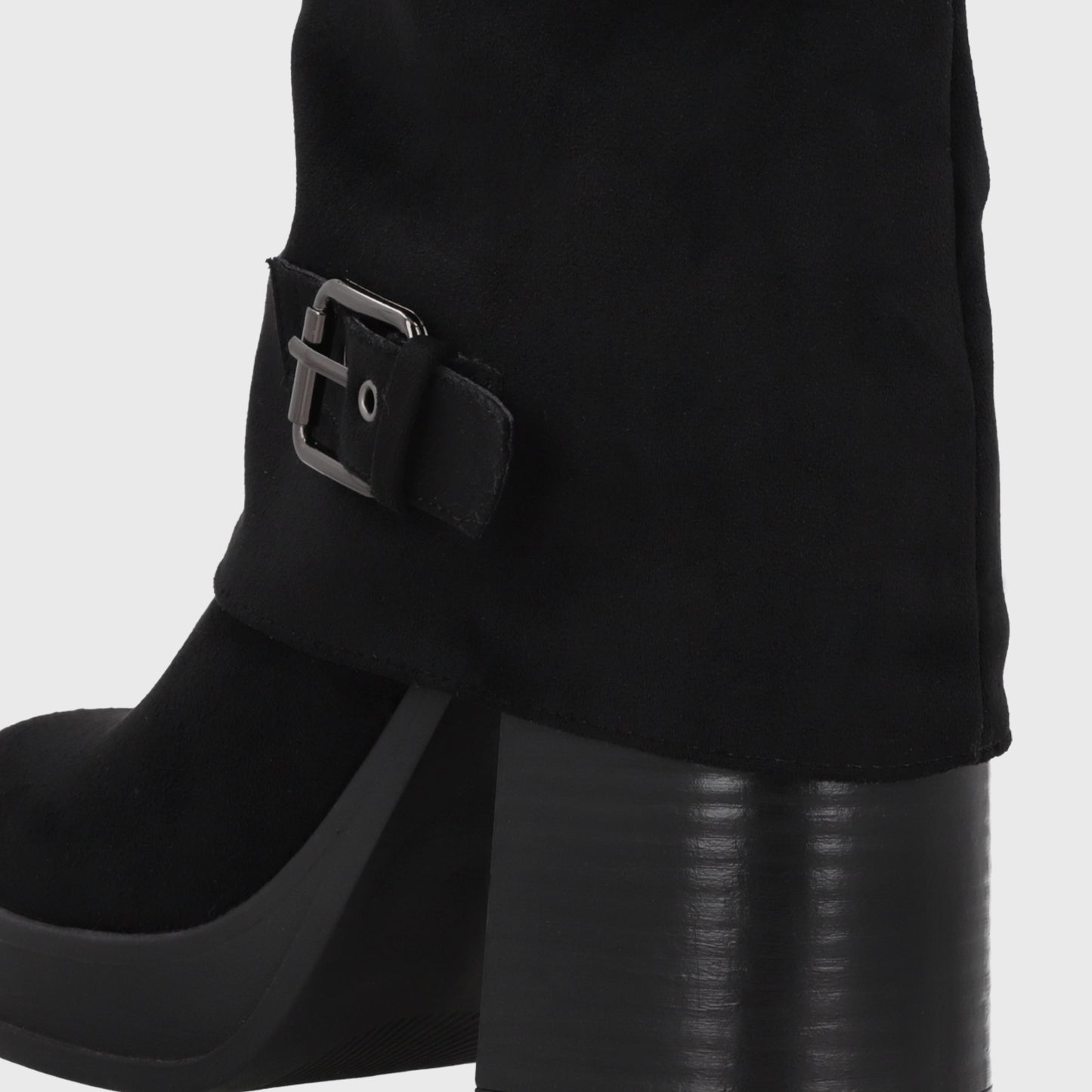 Botín Taco Negro Mujer 33786