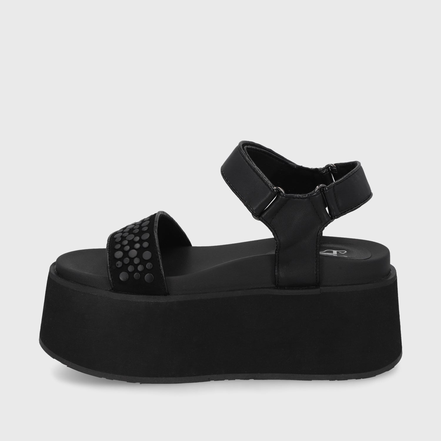 Sandalia Negra  Mujer 35185
