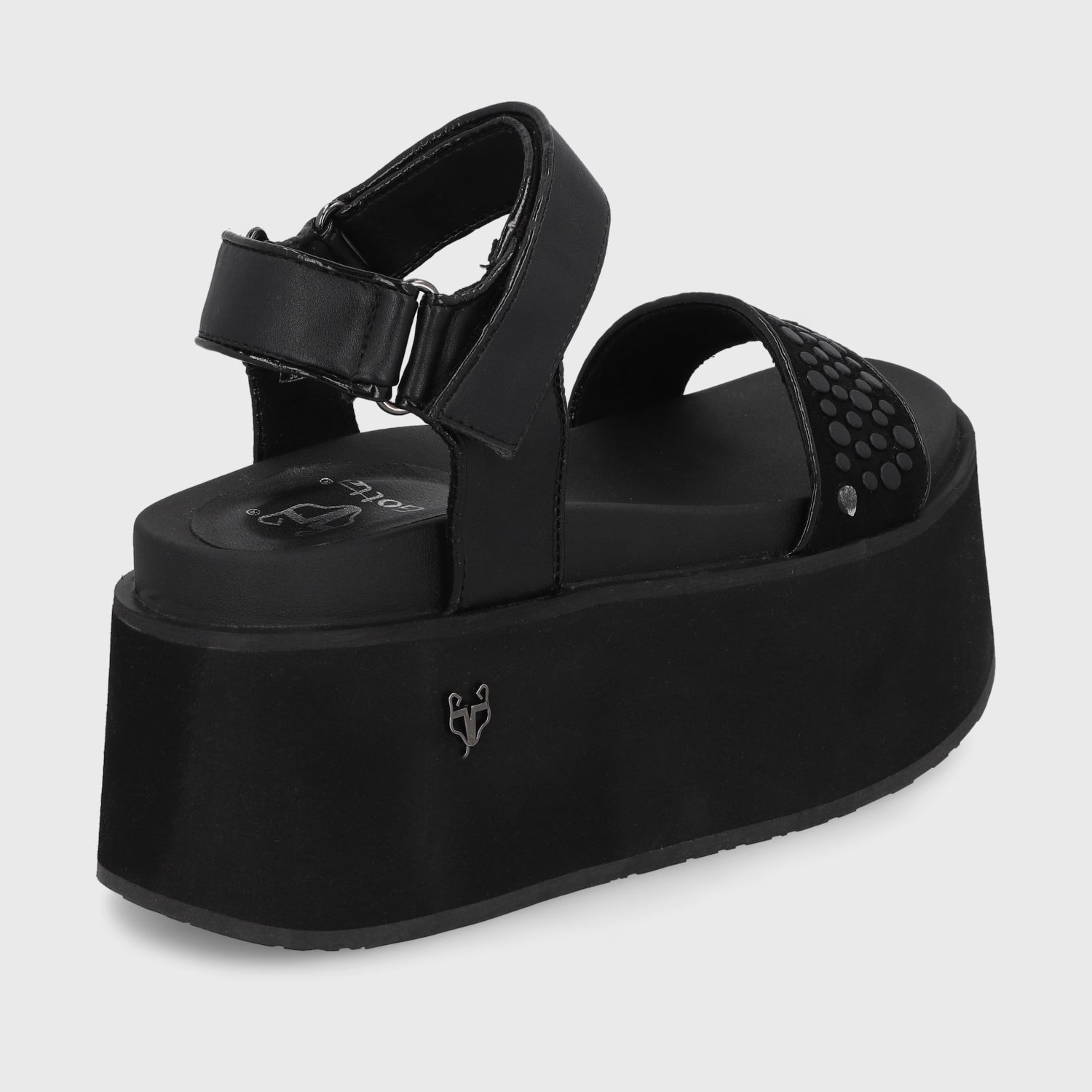 Sandalia Negra  Mujer 35185