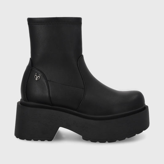 Botín Negro Mujer 35803