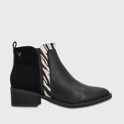 Botín Animal Print Mujer 43104