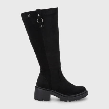 Bota Taco Negra Mujer 55301