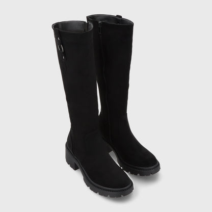 Bota Taco Negra Mujer 55301