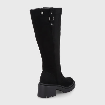 Bota Taco Negra Mujer 55301