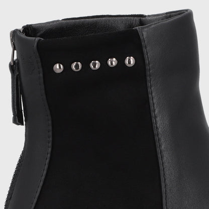Botin Plataforma Negro Mujer 4575401