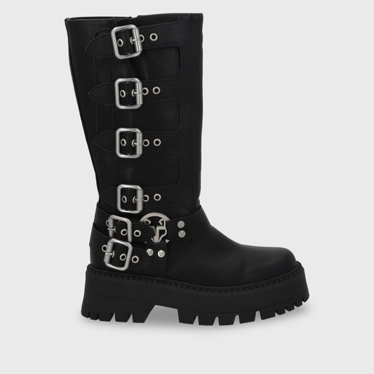 Bota Negra Mujer 45805