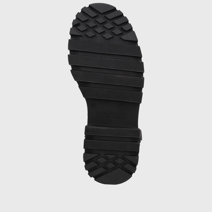 Bota Plataforma Negra Mujer 45807