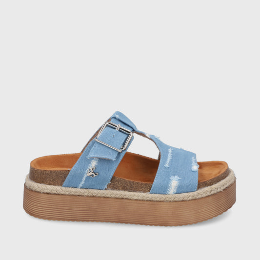 Sandalia Denim Mujer 45861