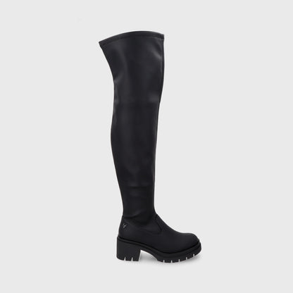 Bota Taco Negra Mujer 46204