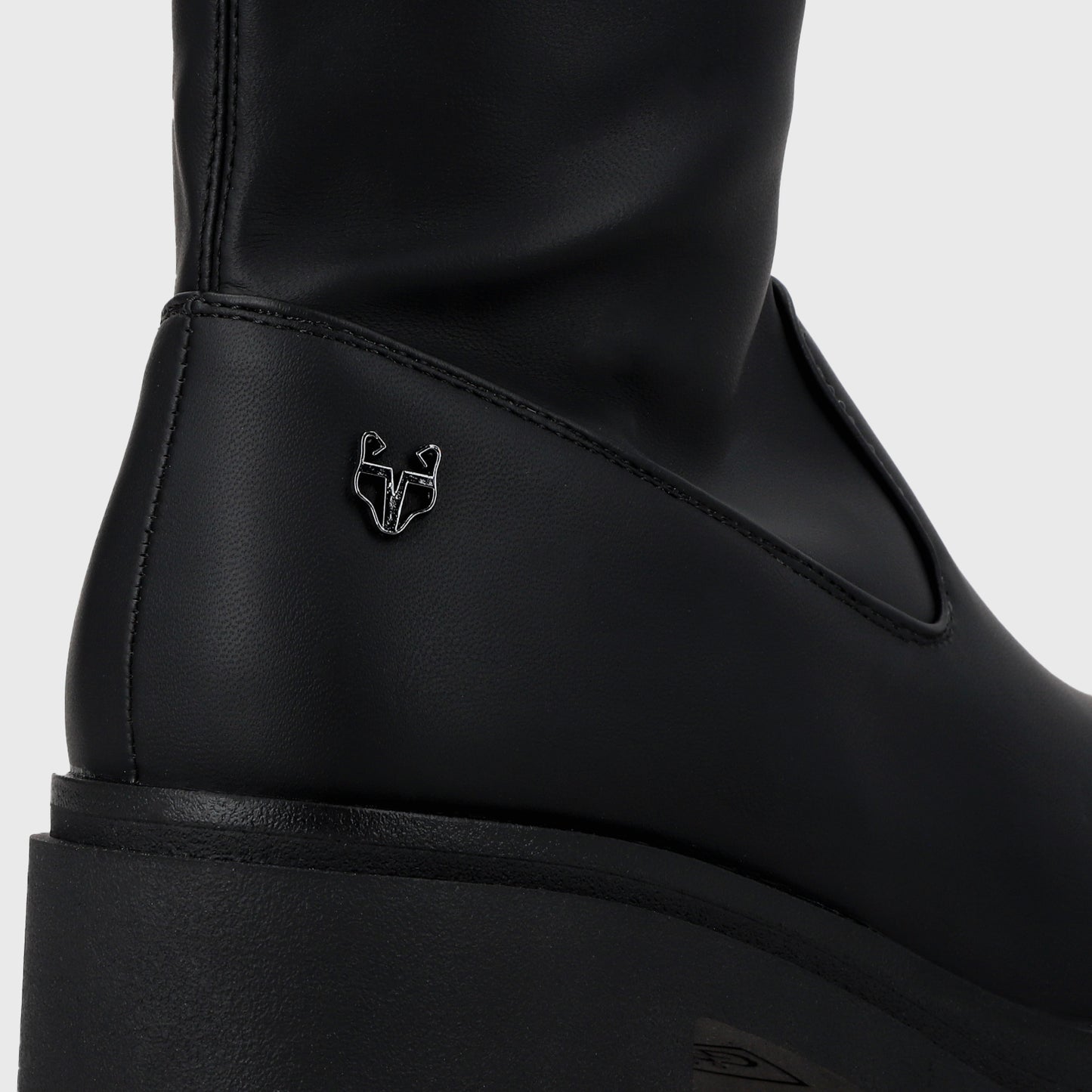 Bota Taco Negra Mujer 46204