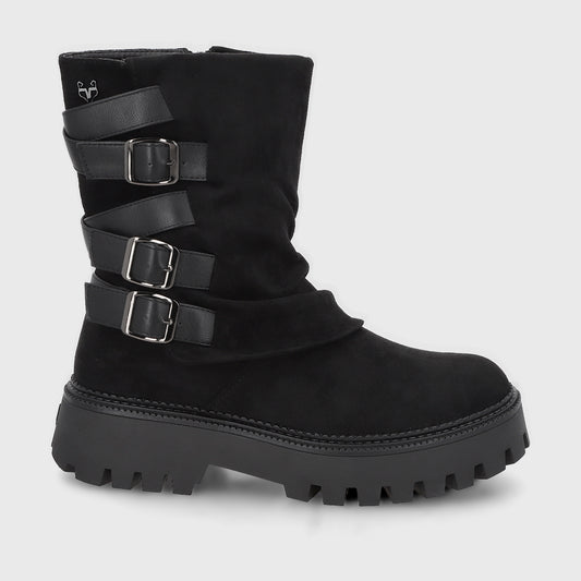 Botin Negro Mujer 46308
