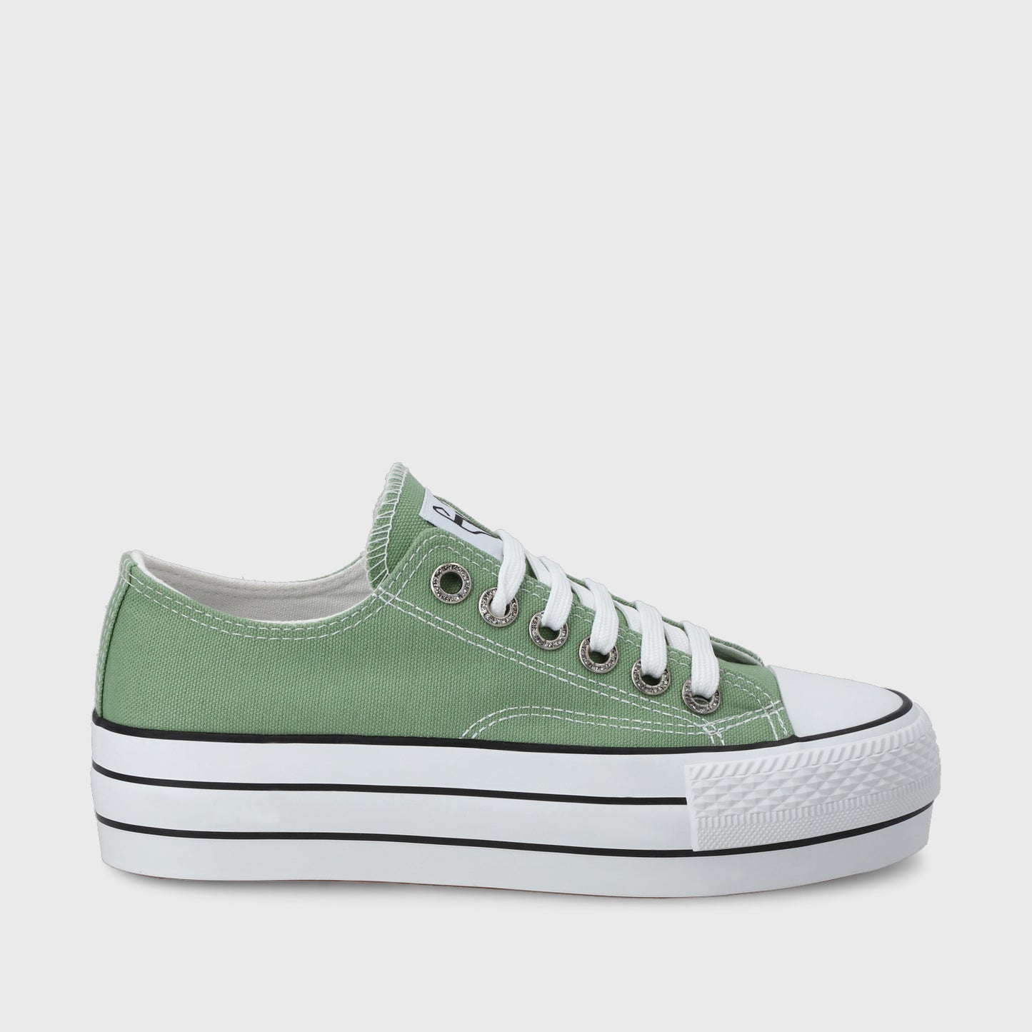 Zapatilla Verde Mujer 48031