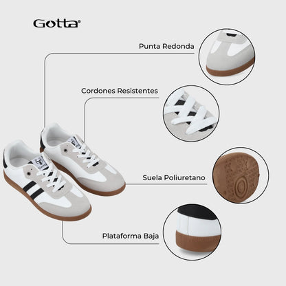 Zapatillas Blanco Mujer 48061