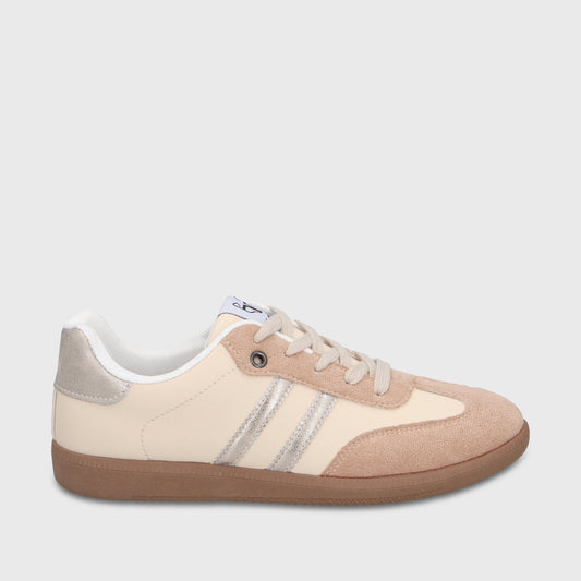 Zapatilla Beige Mujer 48061