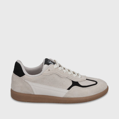Zapatilla Plana Beige Mujer 48062
